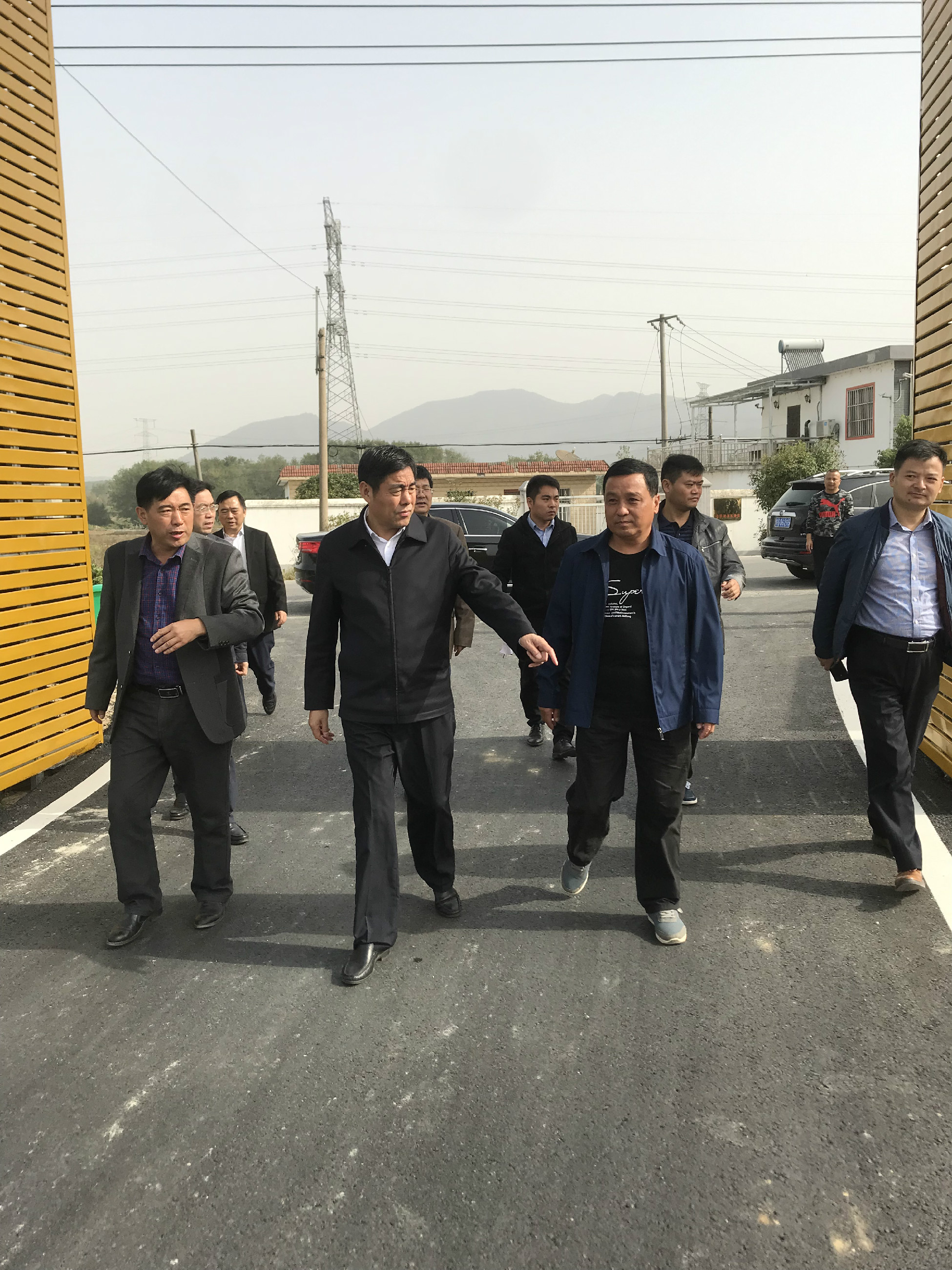 安徽省農(nóng)業(yè)廳領導來我公司指導工作